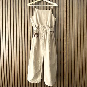 ZARA | Belted Thin Strap Dress